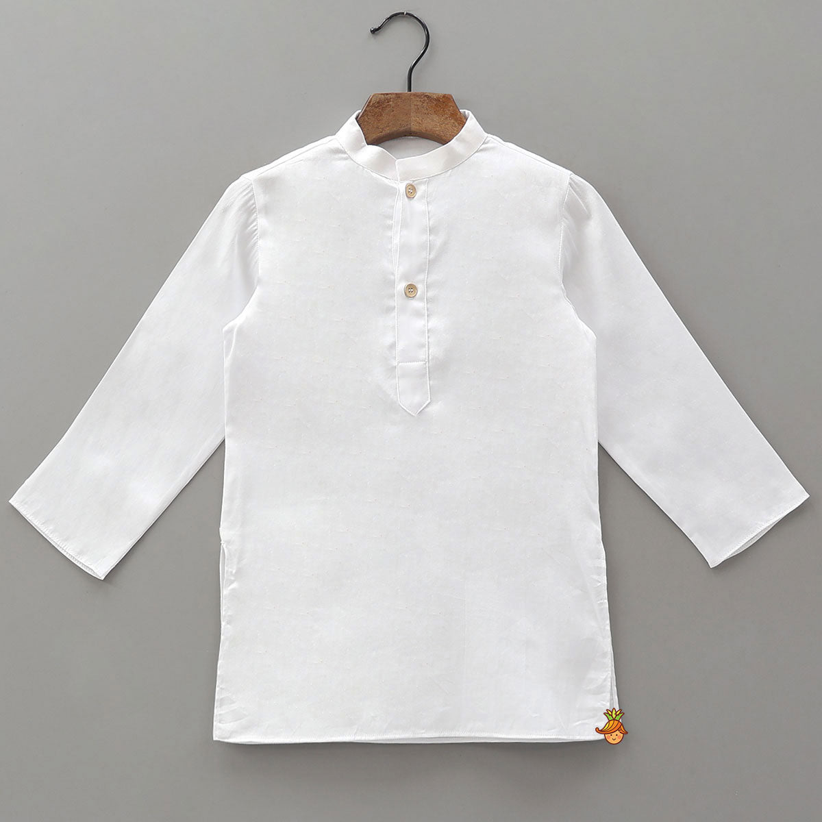 Pre Order: Ethnic Kurta With Adorable Floral Work Jacket And Pyjama