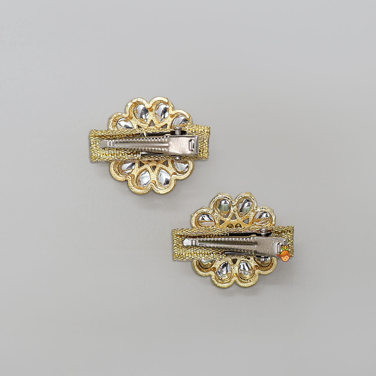 Beautiful Floral Hair Clips - Set Of 2