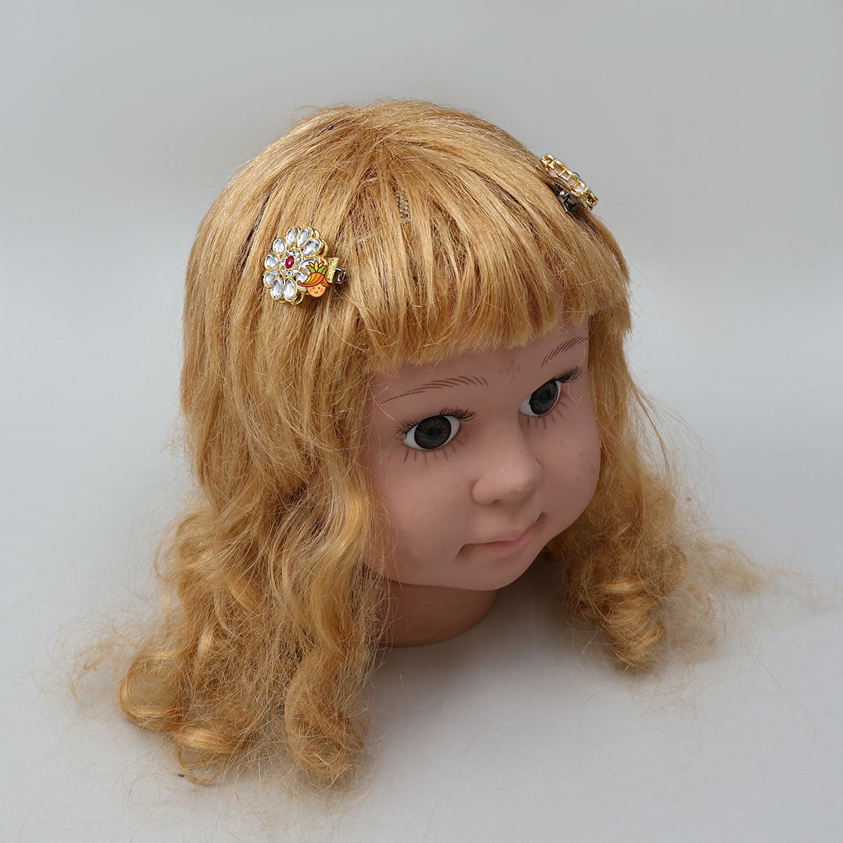Beautiful Floral Hair Clips - Set Of 2