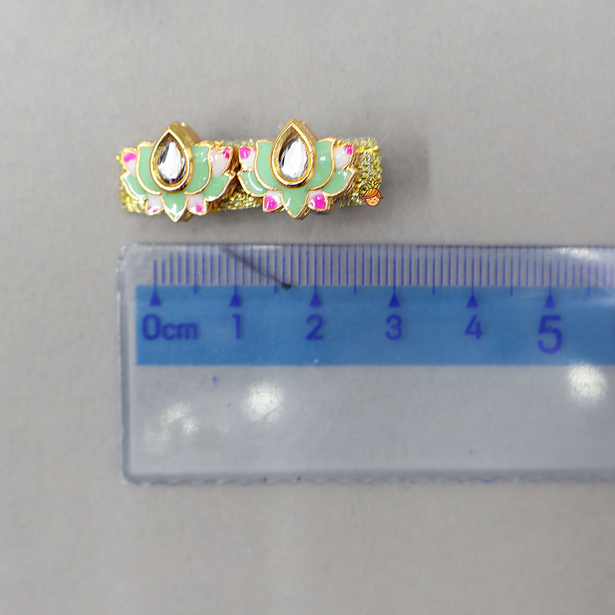 Charming Lotus Hair Clips - Set Of 3
