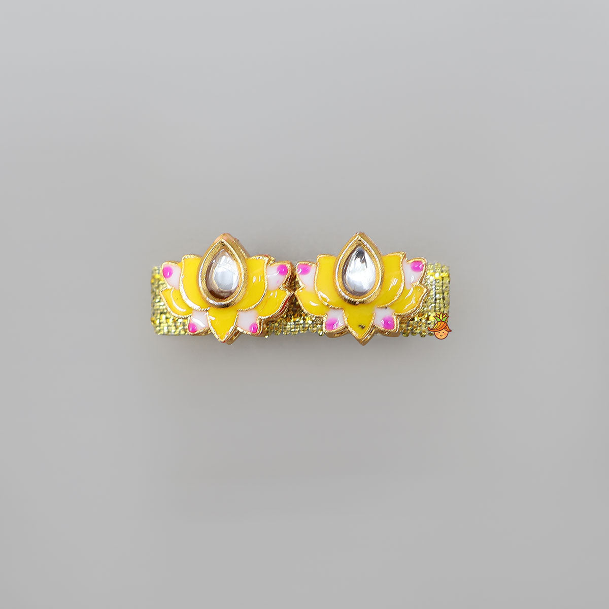 Charming Lotus Hair Clips - Set Of 3