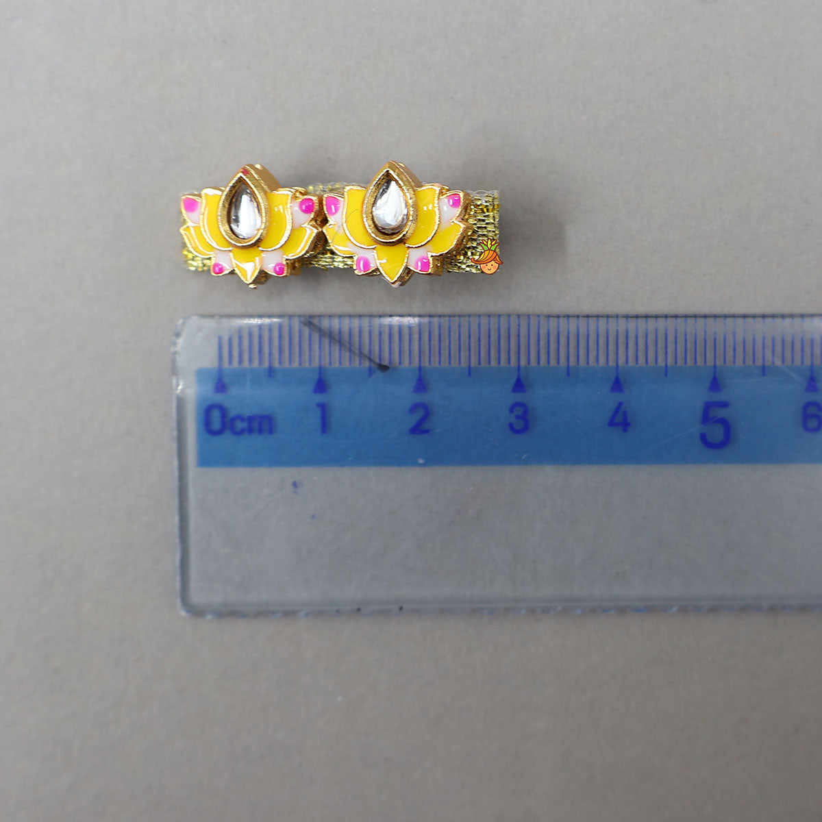 Charming Lotus Hair Clips - Set Of 3