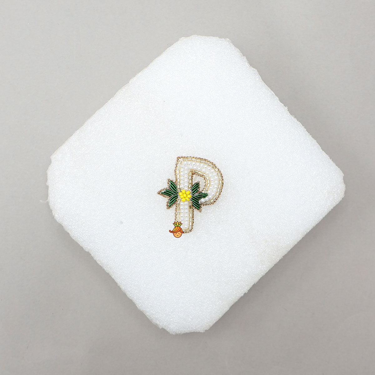 P Alphabet Hair Clip