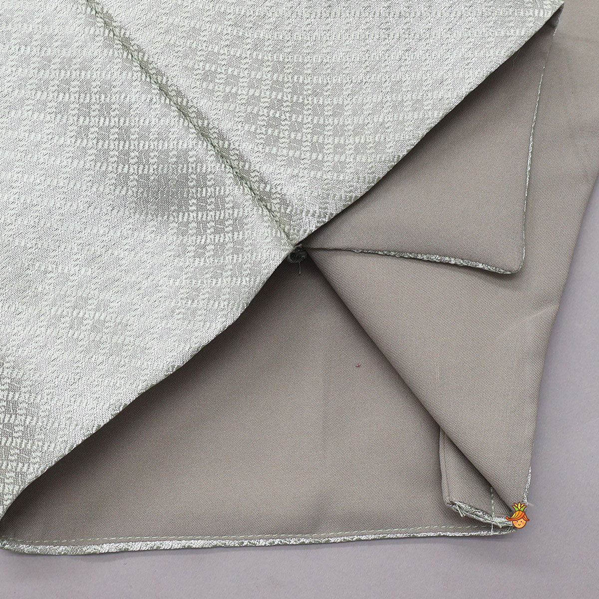 Pre Order: Ethnic Kurta With Front Open Brocade Jacket And Matching Pyjama