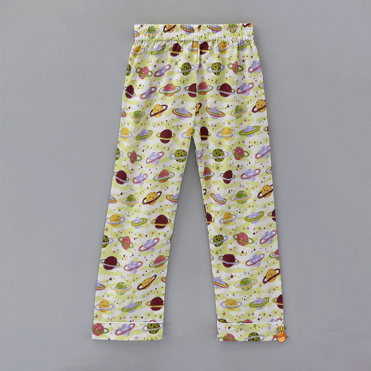 Space - Themed Planet Print Sleepwear