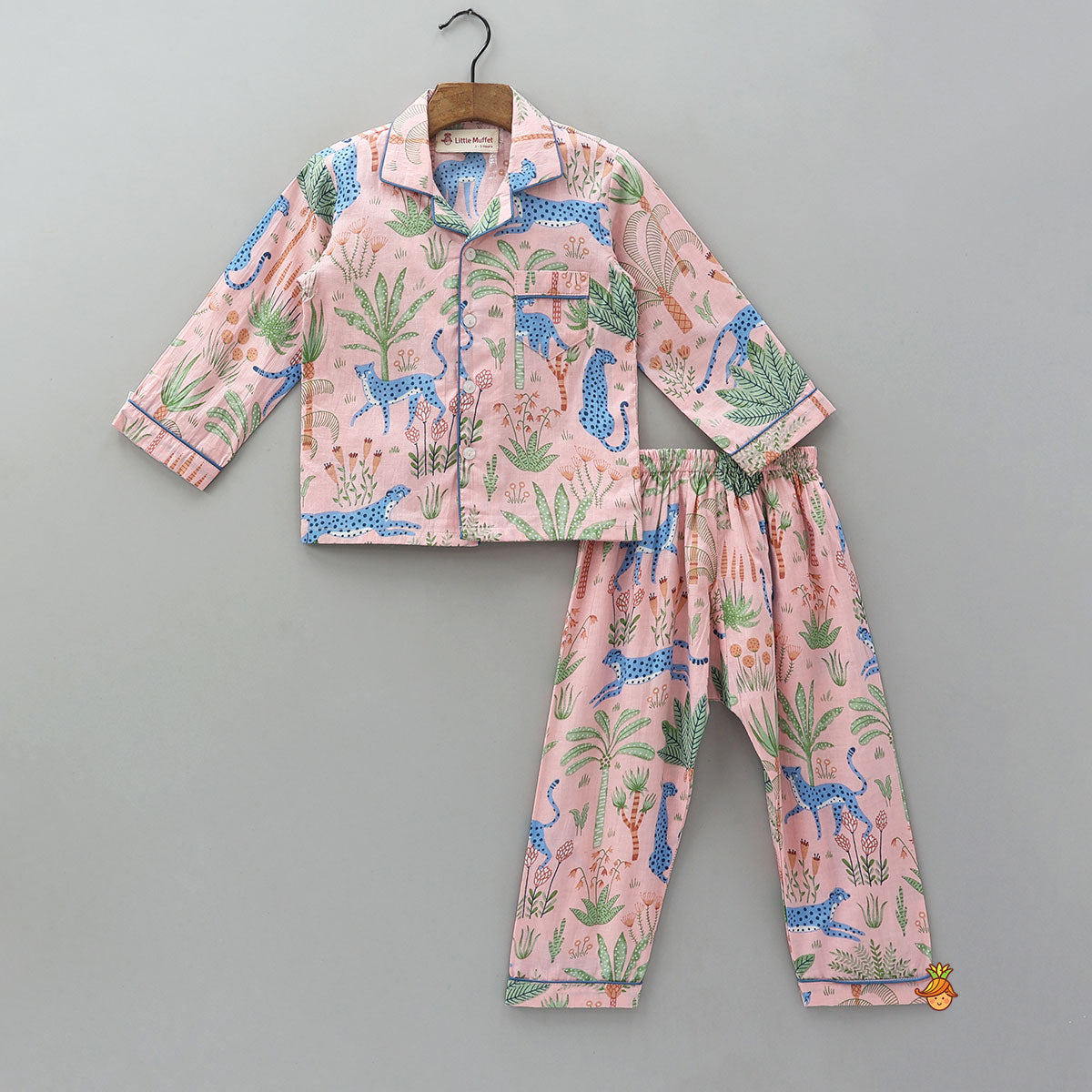 Pre Order: Jungle-Themed Printed Sleepwear