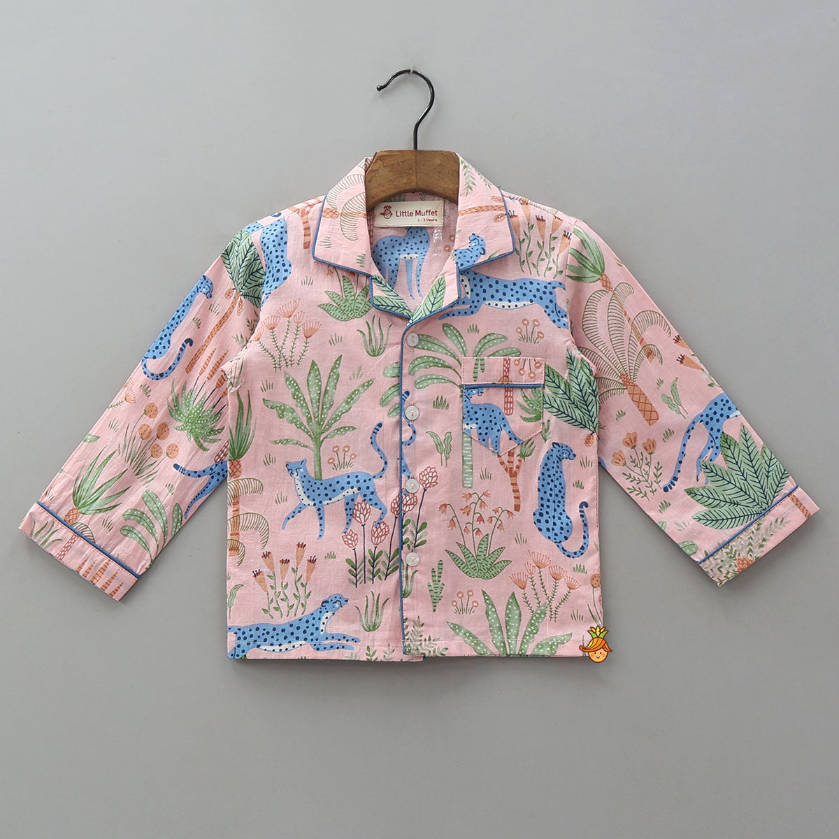 Pre Order: Jungle-Themed Printed Sleepwear