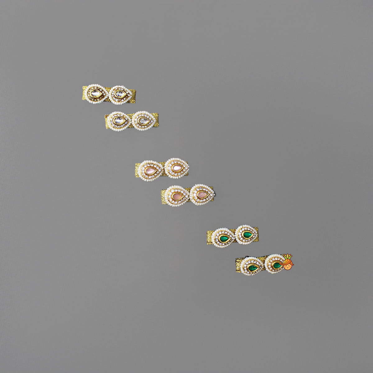 Exquisite Hair Clips - Set Of 6