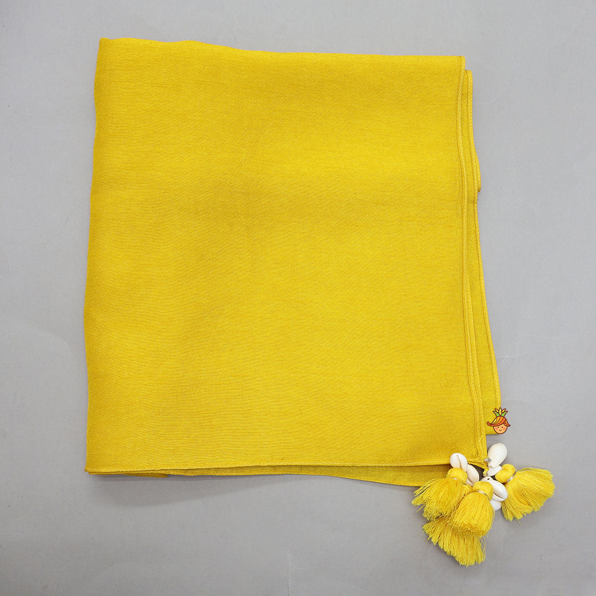 Pre Order: Scalloped Design Kurti And Shimmery Sharara With Matching Dupatta