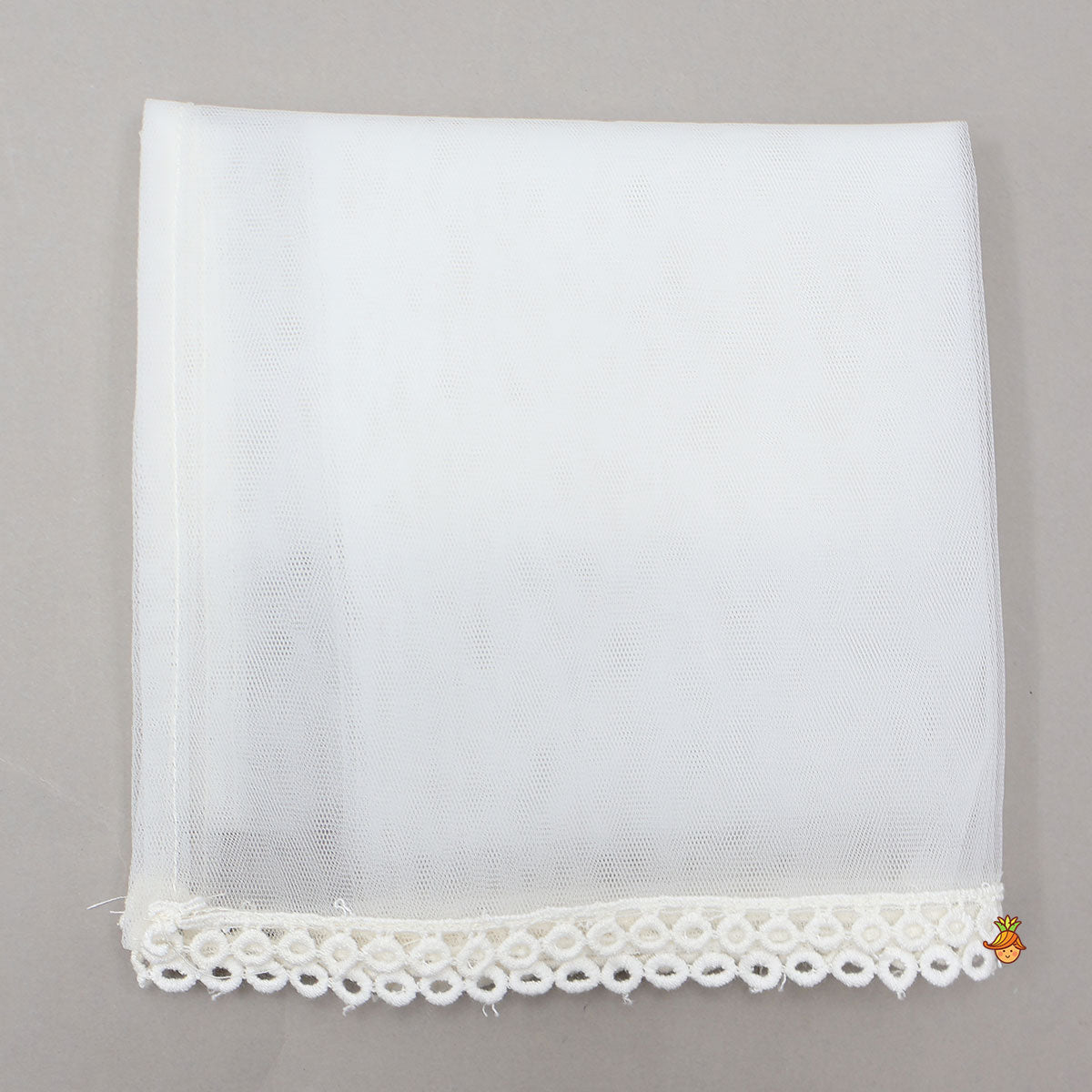 Pre Order: Sleeveless Printed Cotton Kurti And Flared Palazzo With Net Dupatta