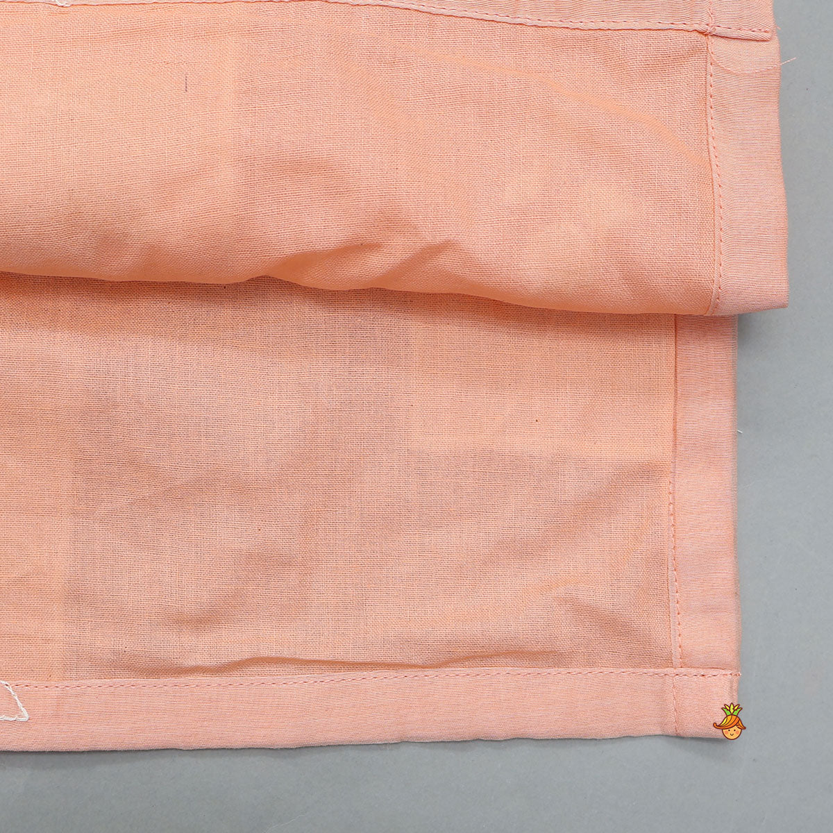 Exquisite Floral Applique Work Kurta And Pyjama