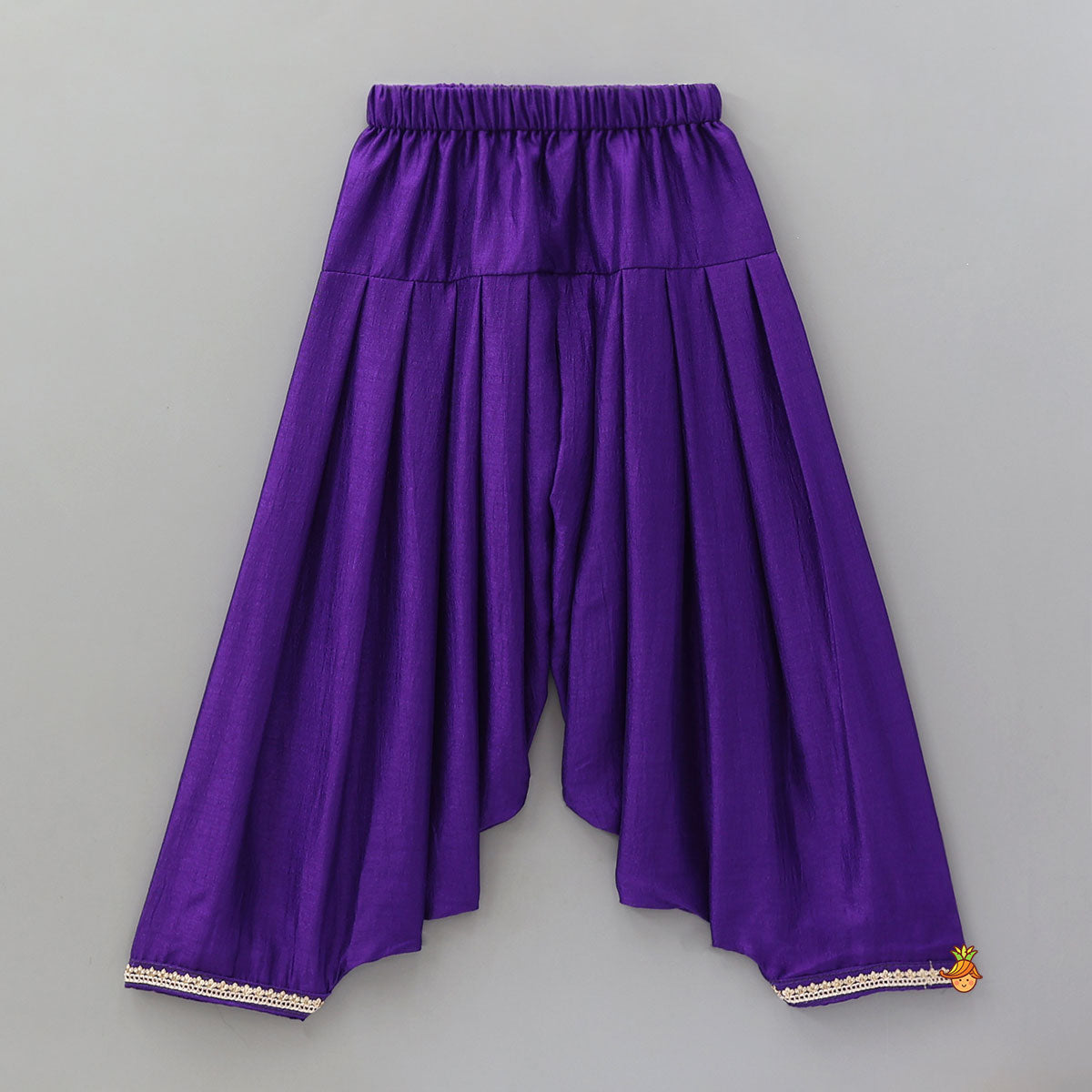 V Neck Curved Hem Kurti And Patiala With Matching Dupatta