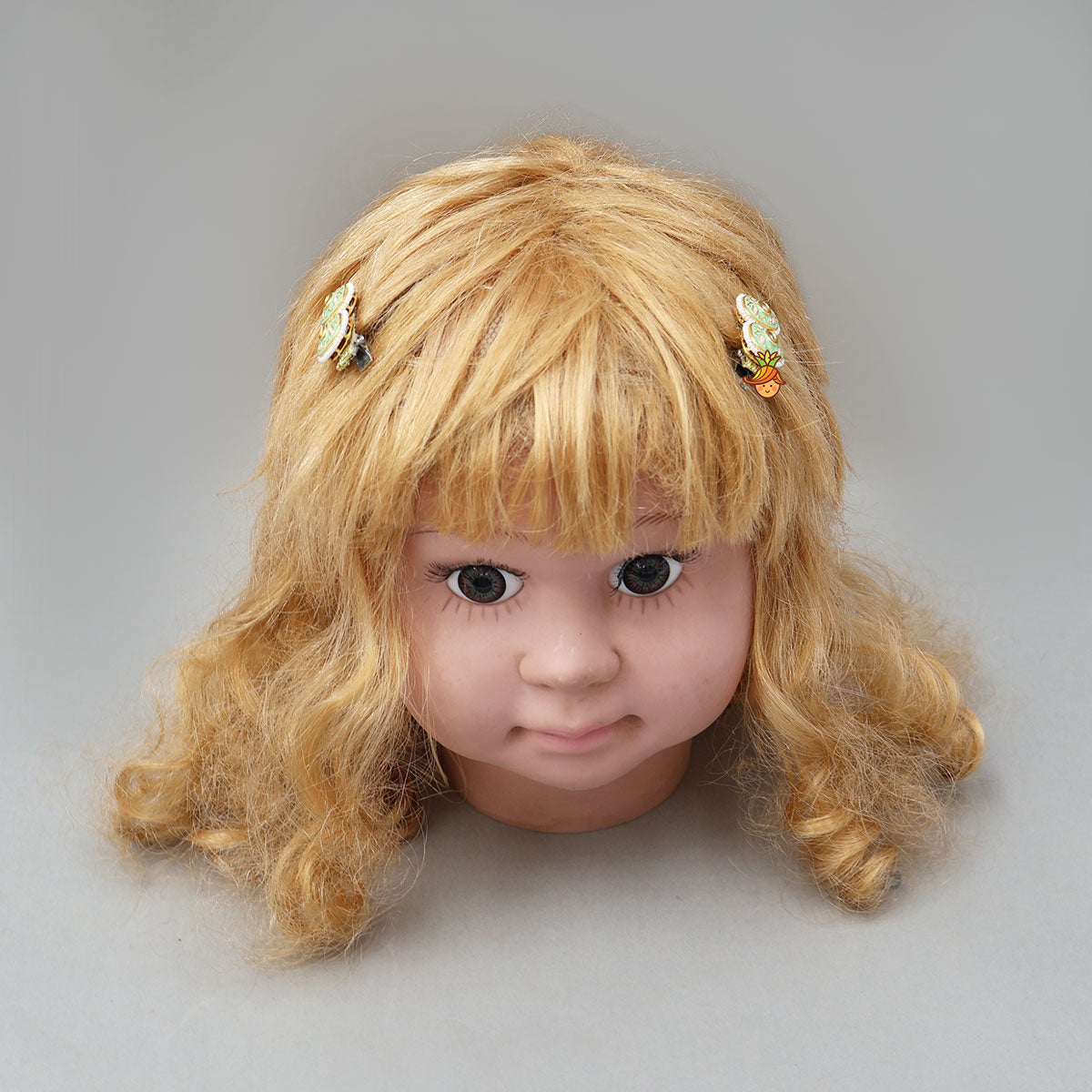 Beads Embellished Hair Clips - Set Of 2