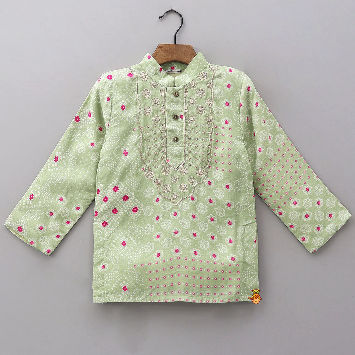 Pre Order: Beautiful Ethnic Printed Kurta And Pyjama