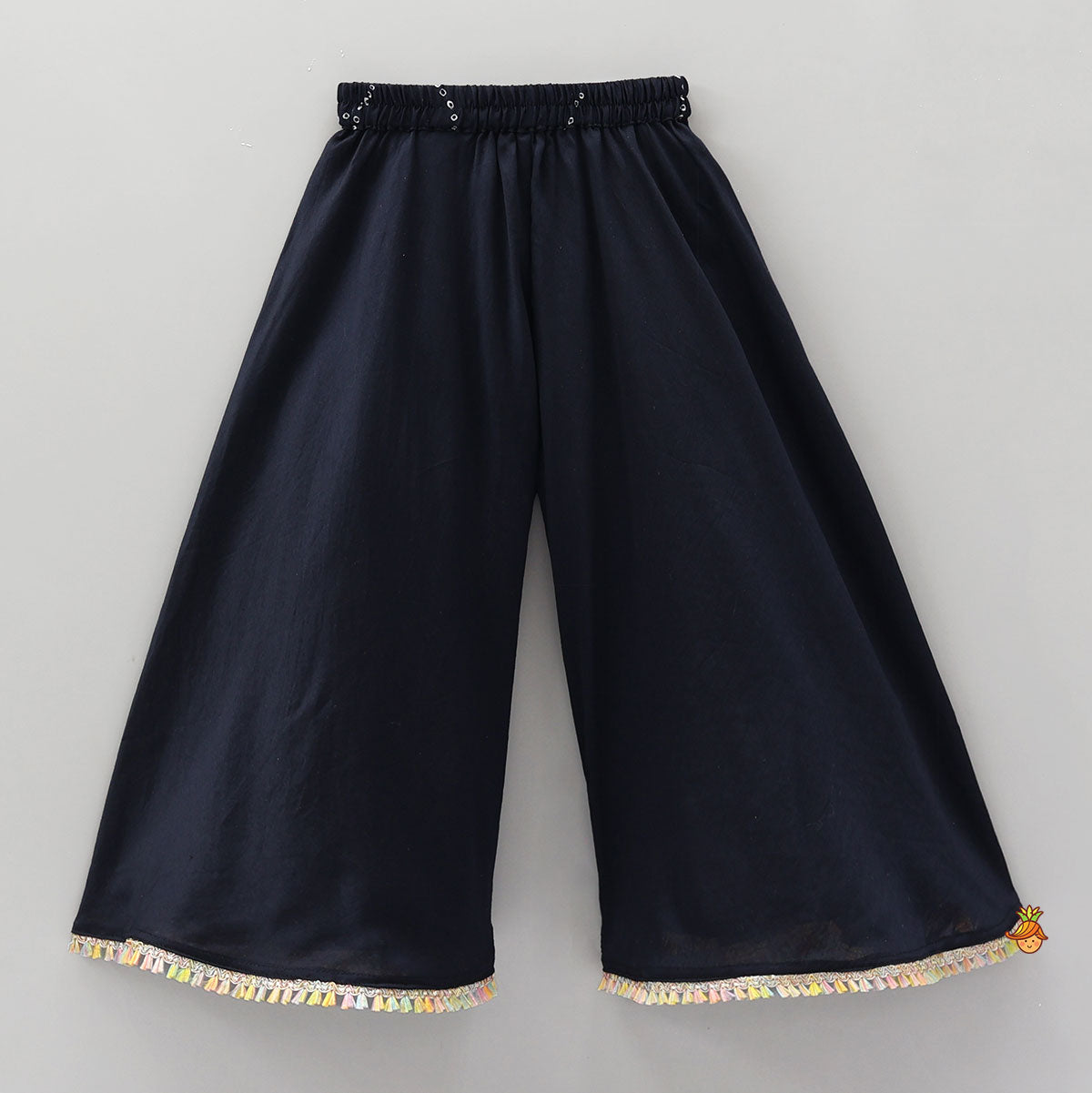 Pre Order: Stunning Bandhani Printed Crop Top And Palazzo