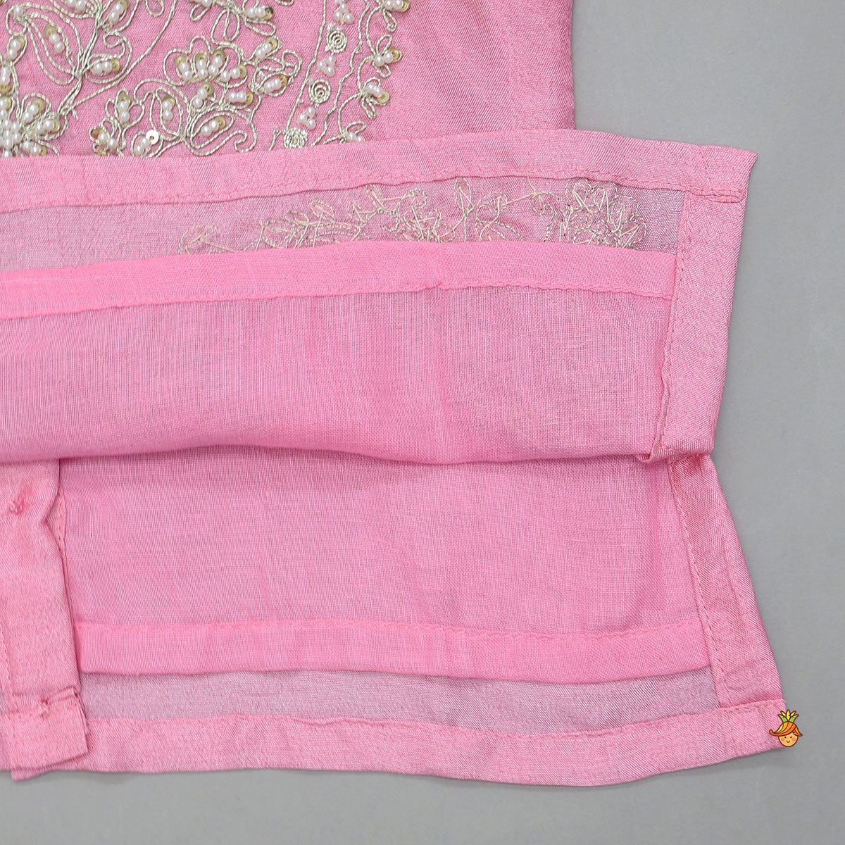 Pre Order: Hand Embroidered Strappy Top And Lehenga With Dupatta