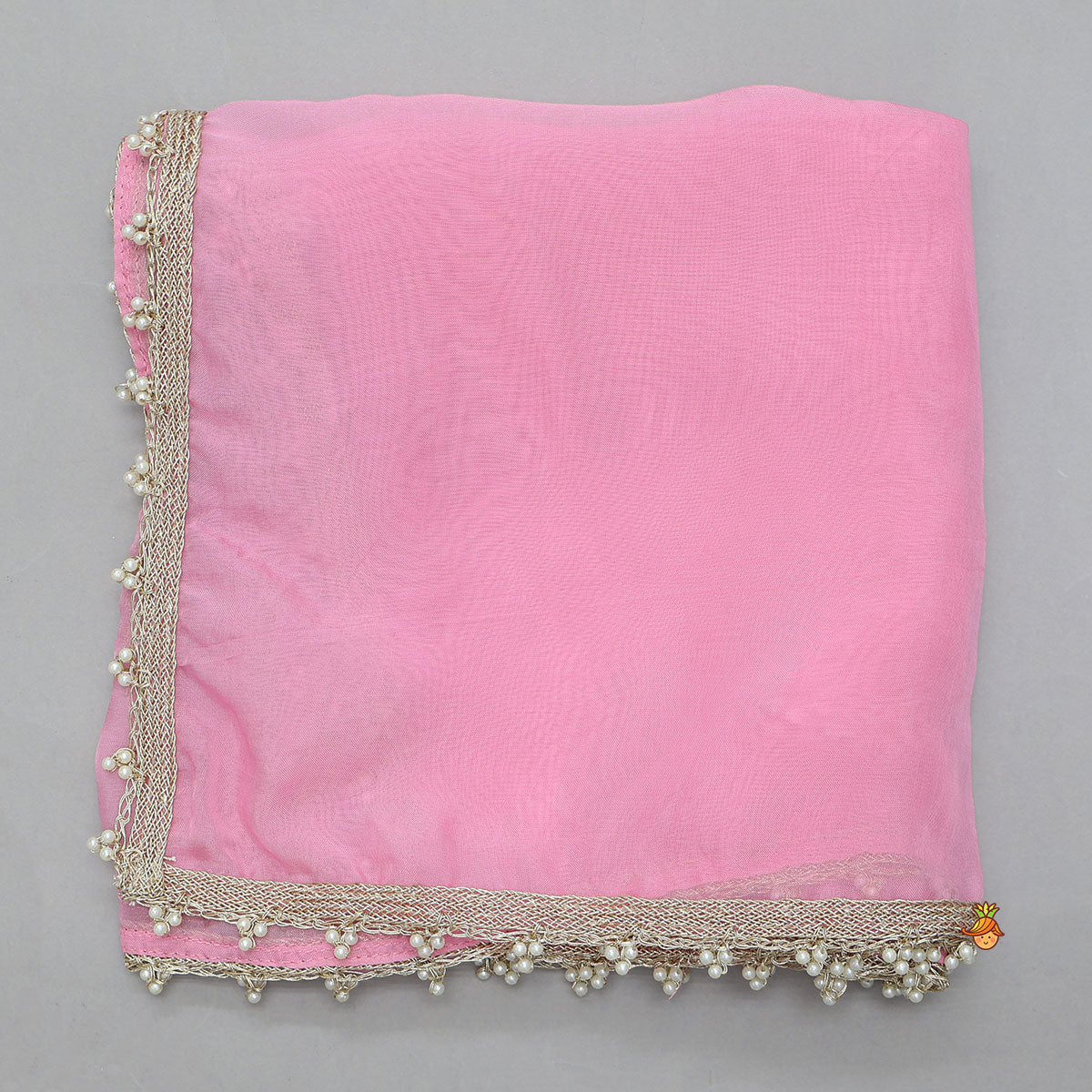 Pre Order: Hand Embroidered Strappy Top And Lehenga With Dupatta