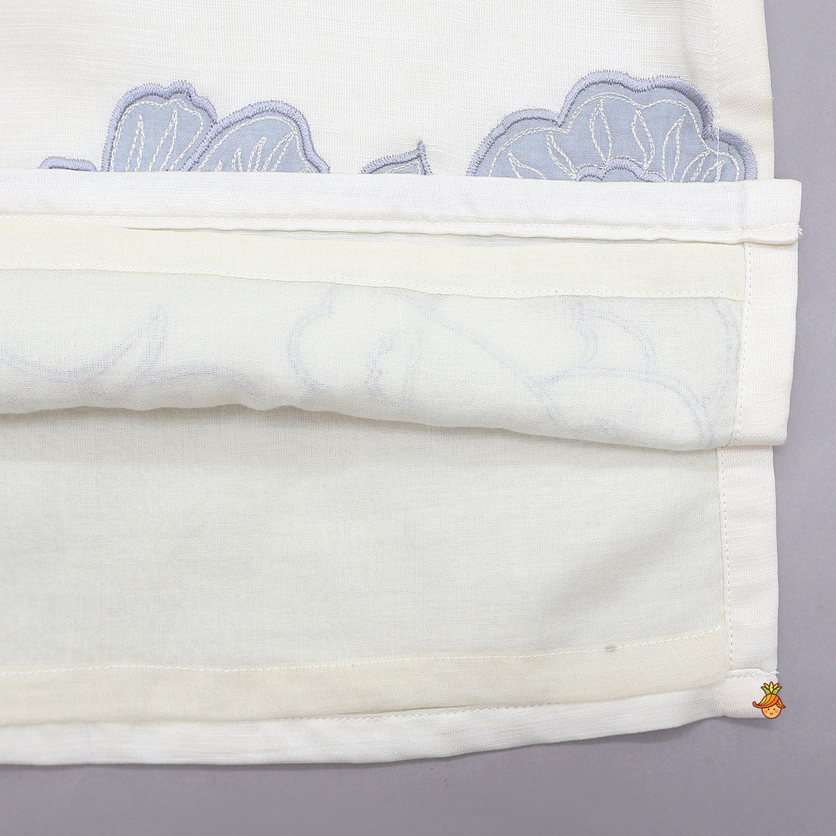 Pre Order: Delicate Applique Work Kurta And Salwar