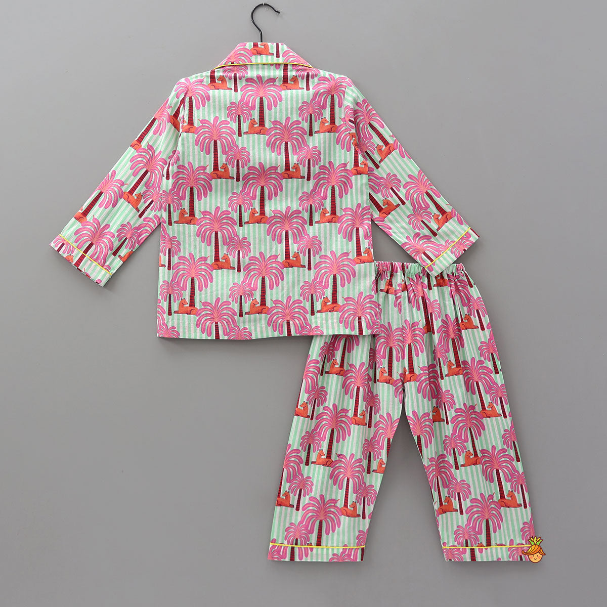 Pre Order: Palm Tree And Animal Print Sleepwear
