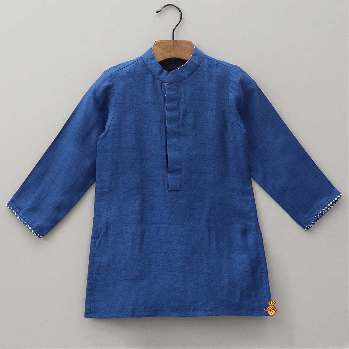 Pre Order: Ethnic Kurta Set With Printed Jacket And Pyjama