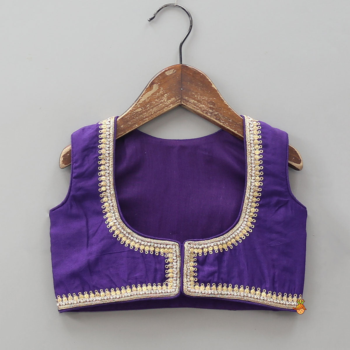 Pre Order: Shimmery Anarkali With Hand Embroidered Crop Jacket