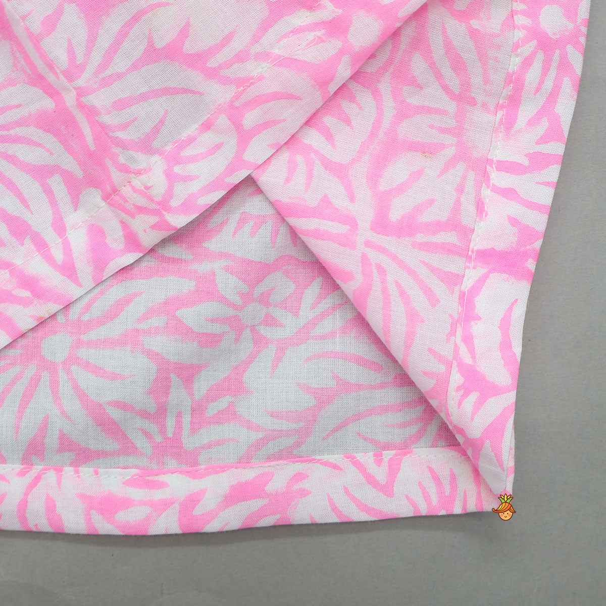 Pre Order: Hand Block Printed Tropical Shirt And Shorts