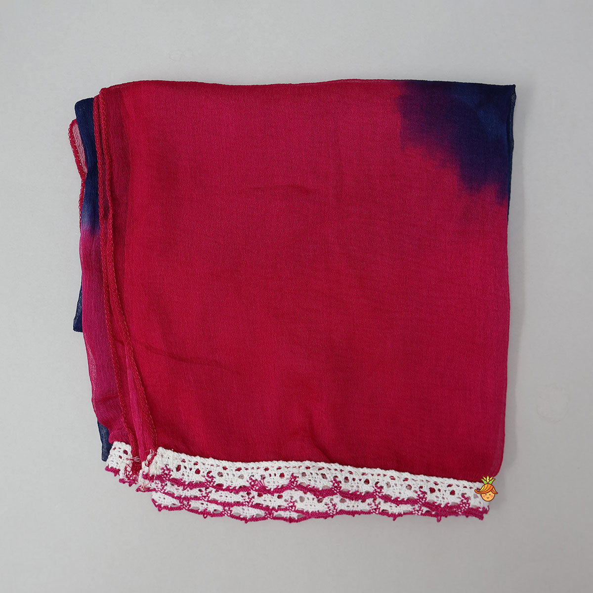 Beautifully Printed Cotton Kurti And Sharara With Contrasting Dupatta