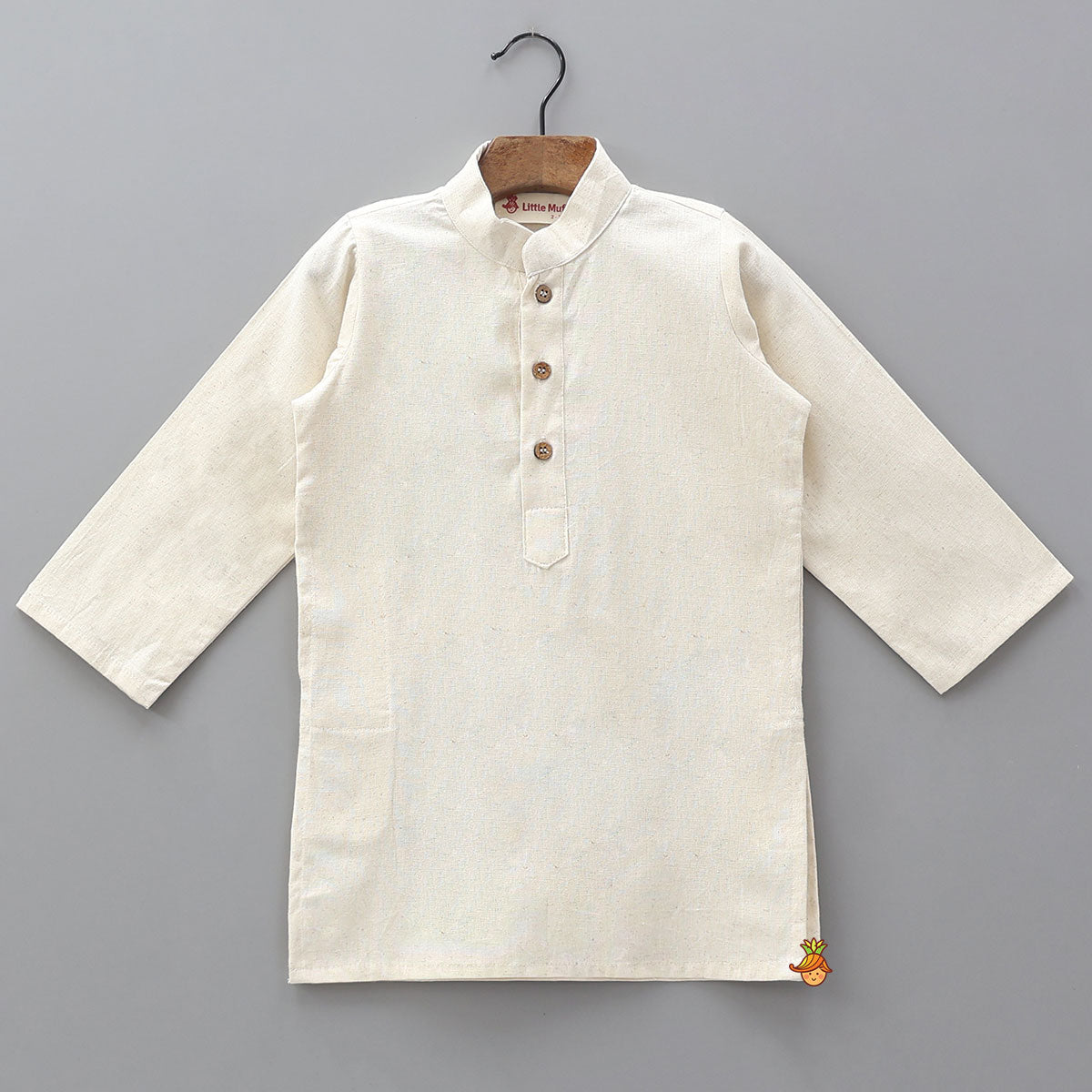 Pre Order: Elegant Kurta With Floral Applique Jacket And Pyjama