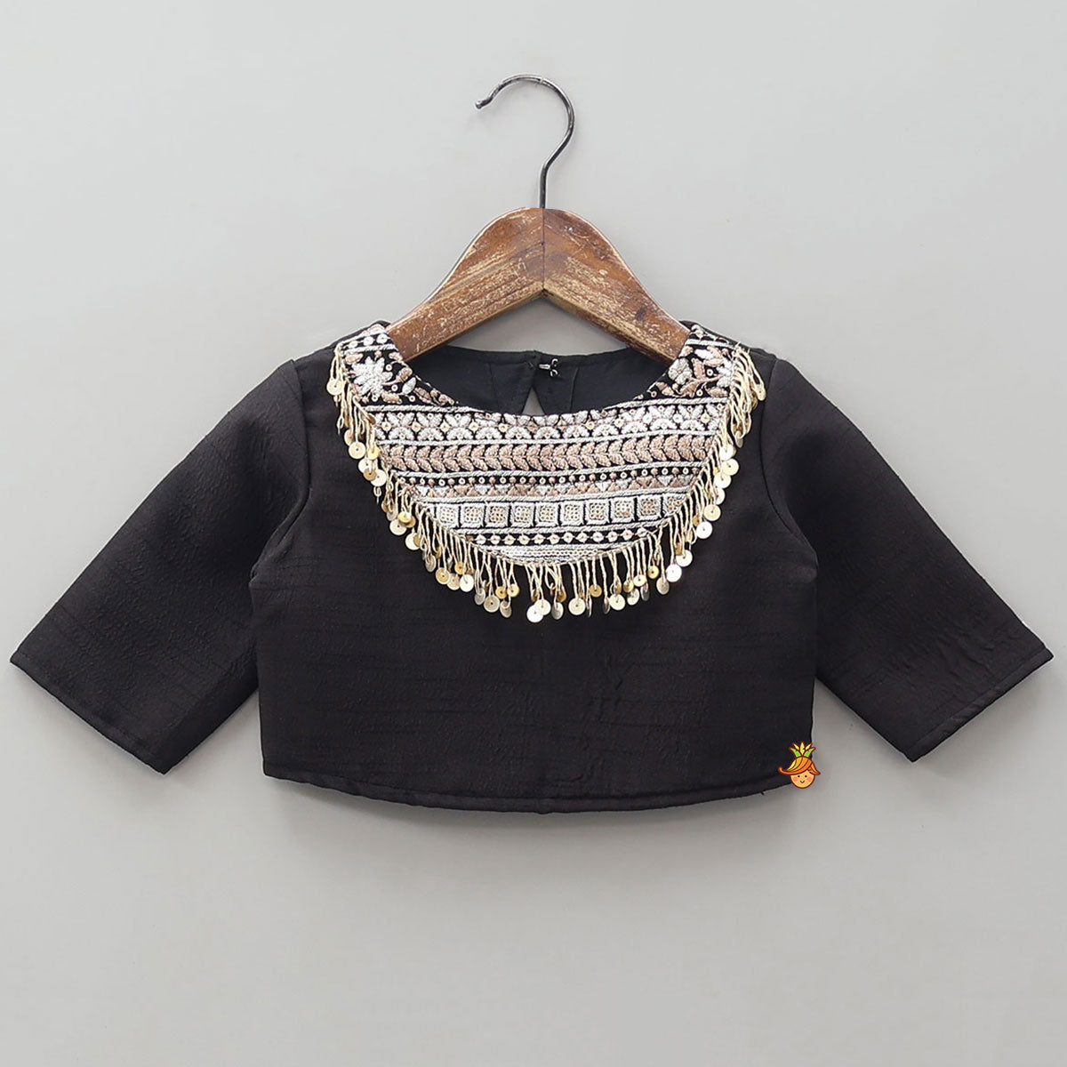 Pre Order: Crop Top And Heavy Thread Embroidered Lehenga With Organza Dupatta