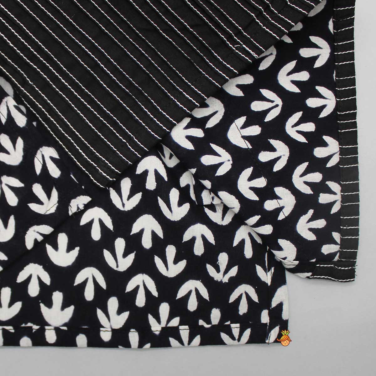 Pre Order: Hand Block Printed Kurta And Pyjama
