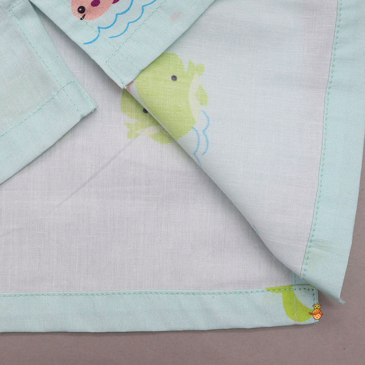 Pre Order: Ocean-Themed Printed Cotton Sleepwear