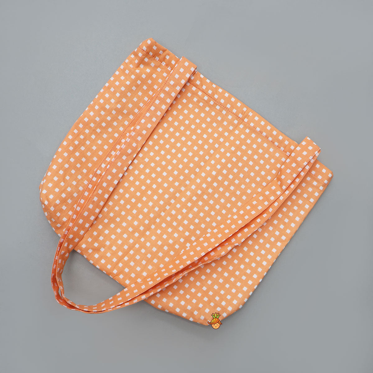 Pre Order: Hand Block Printed Cute Sleepwear With Tote, Scrunchie And Eye Mask