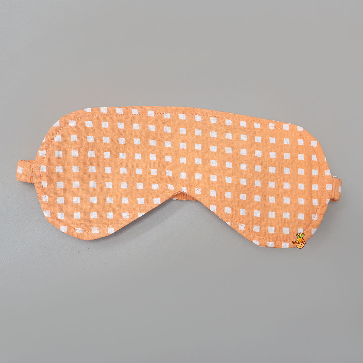 Pre Order: Hand Block Printed Cute Sleepwear With Tote, Scrunchie And Eye Mask
