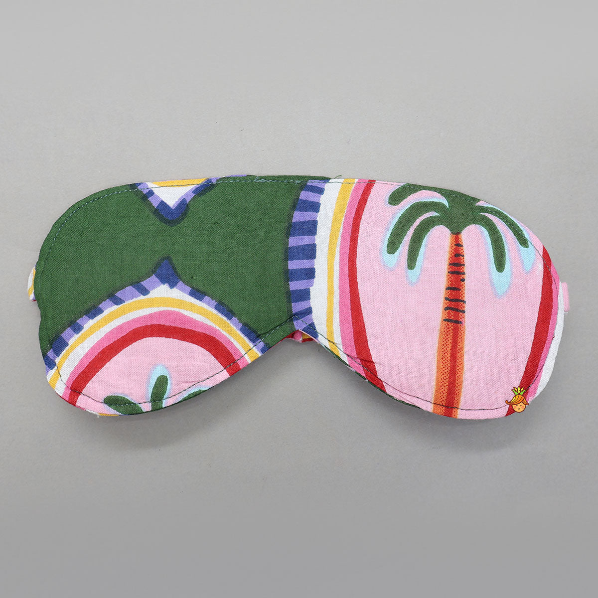 Pre Order: Tropical Tree Printed Sleepwear Set With Matching Tote Bag