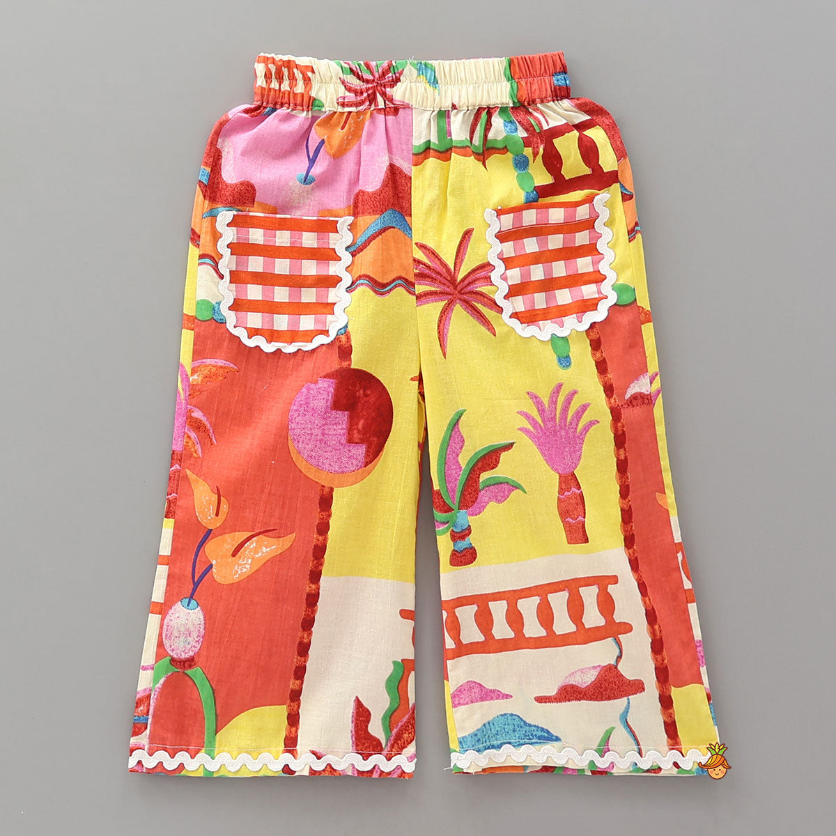 Pre Order: Tropical Sleepwear Set With Eye Mask Tote Bag And Scrunchie