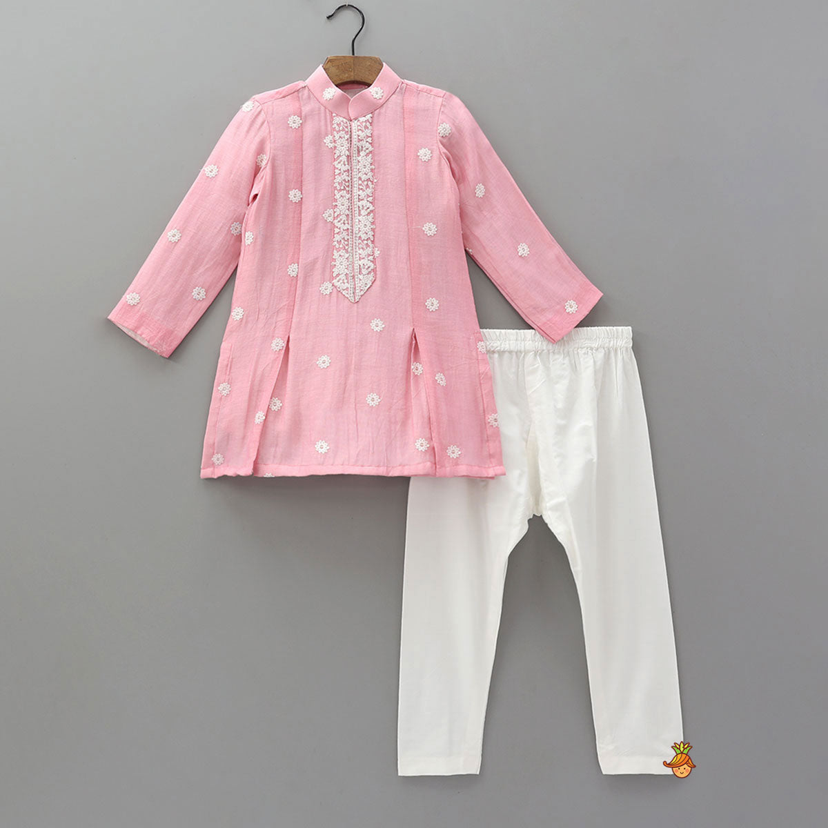 Front Slit Kurta And Pyjama