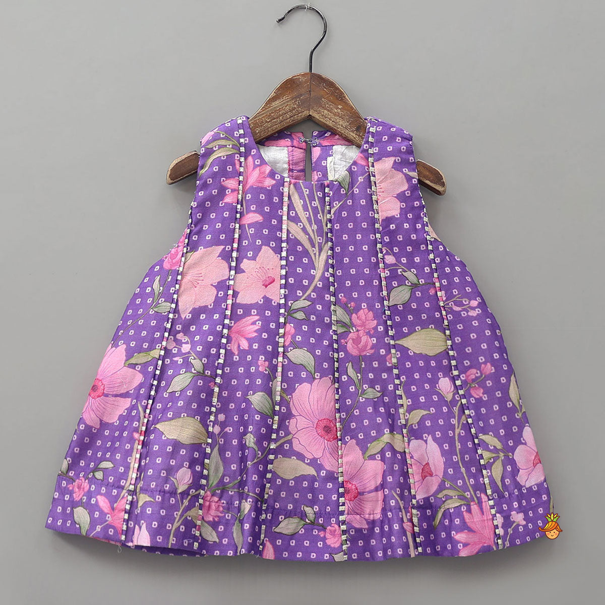 Blossom Garden Printed A-Line Top And Pant