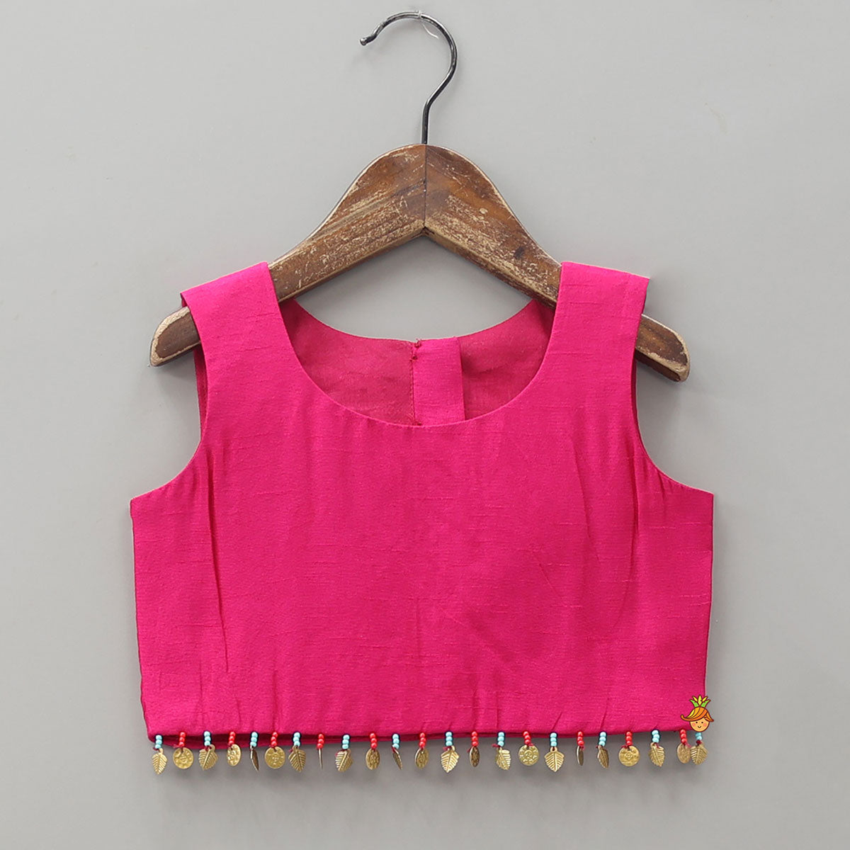 Pre Order: Top With Heavy Embroidered Jacket And Lehenga With Contrasting Dupatta