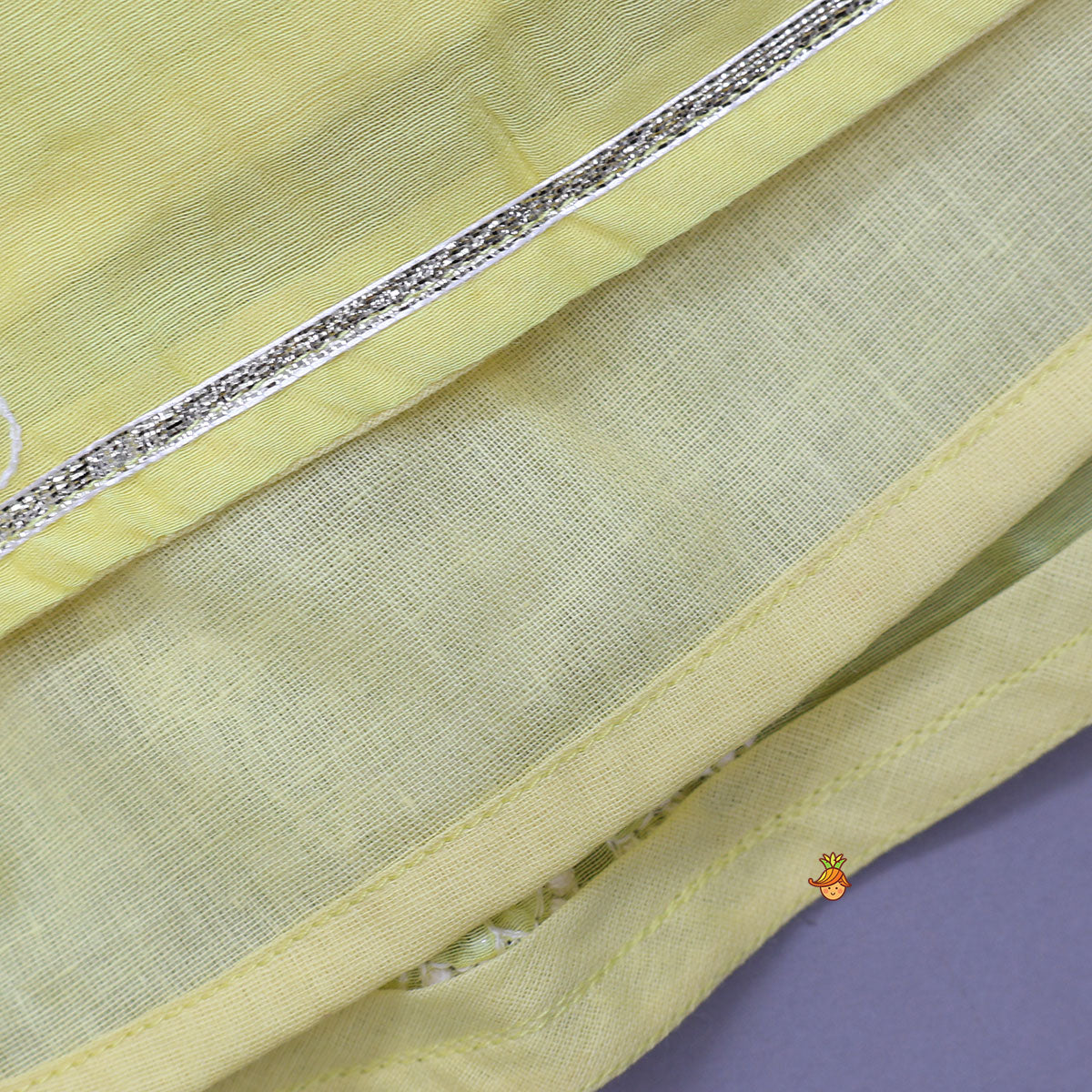 Angarkha Style Kurti And Sharara With Net Dupatta