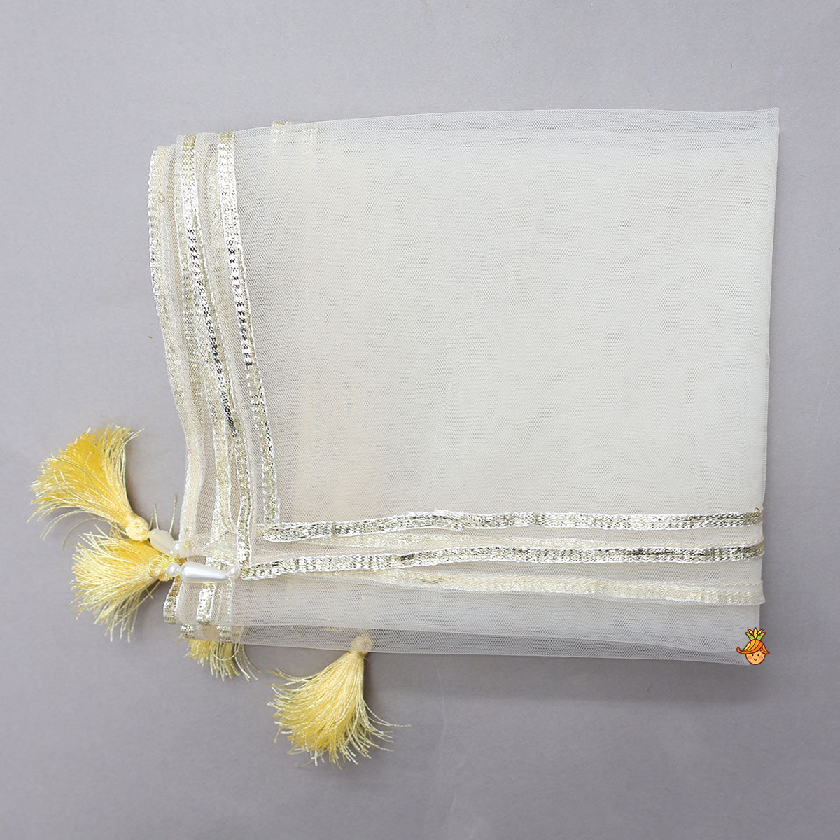 Angarkha Style Kurti And Sharara With Net Dupatta