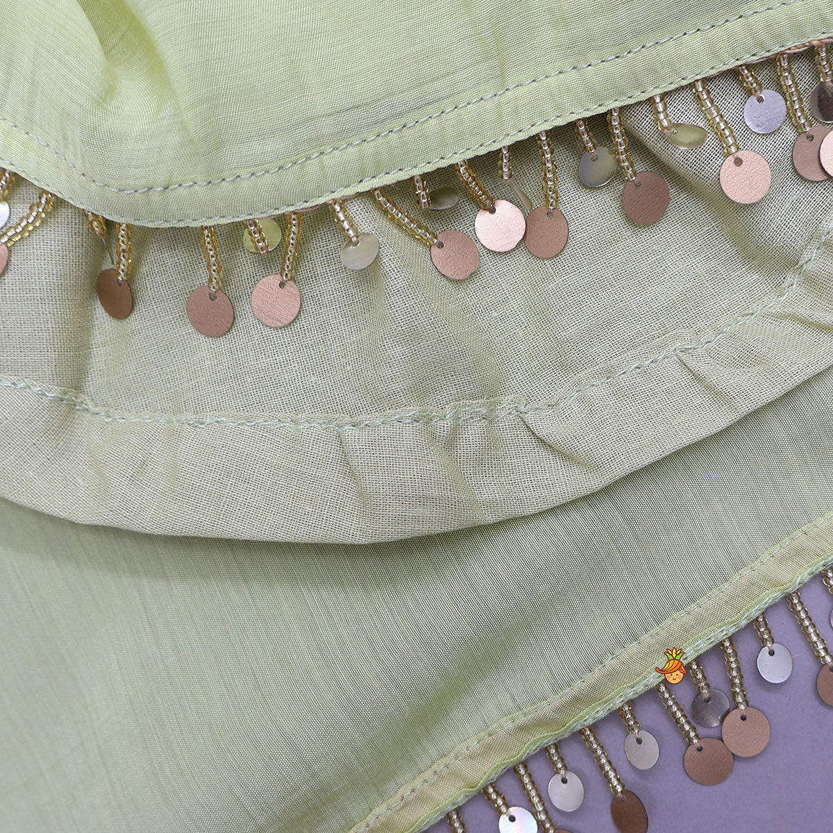 Pre Order: Elegant Embroidered Kaftan Style Kurti With Flared Palazzo