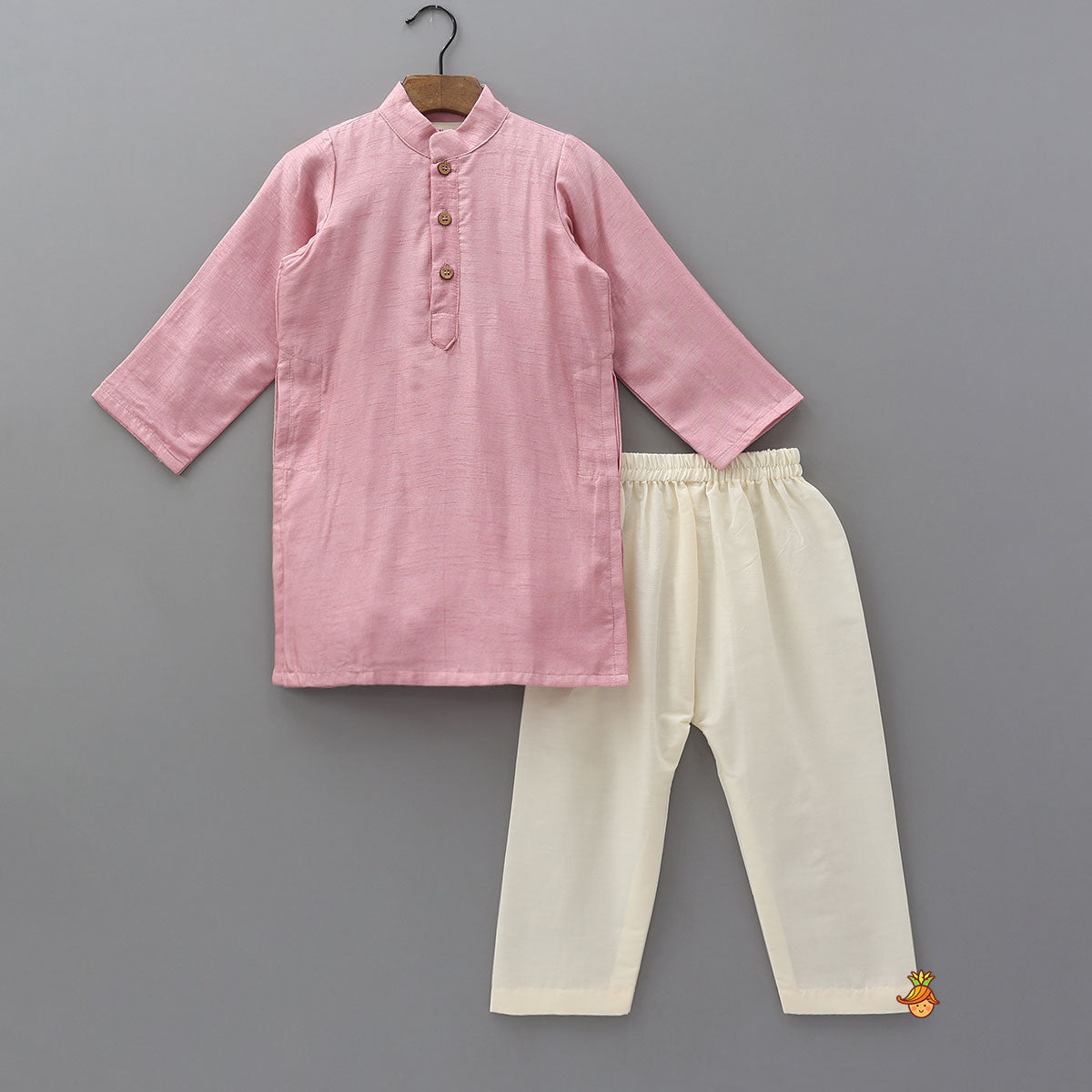 Pre Order: Elegant Silk Kurta With Floral Thread Embroidered Jacket And Pyjama