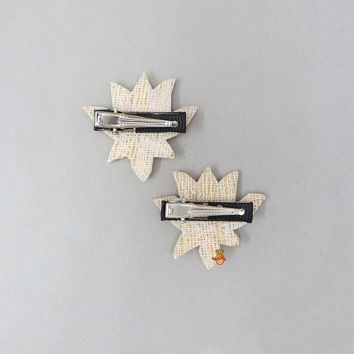 Zardozi Work Hair Clips - Set Of 2