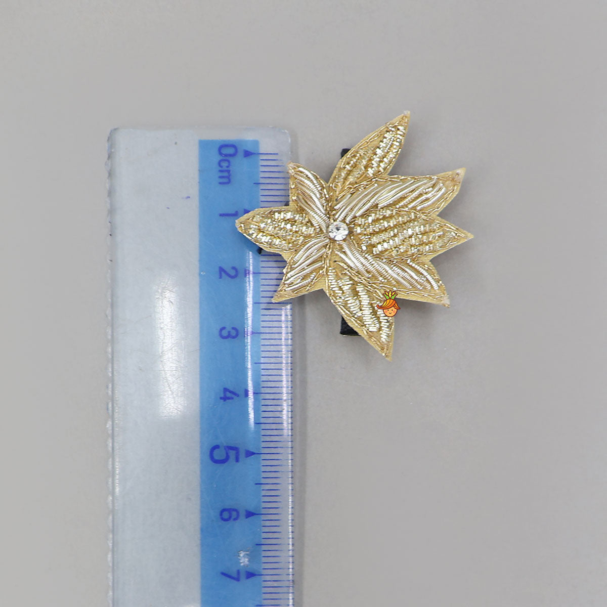 Zardozi Work Hair Clips - Set Of 2