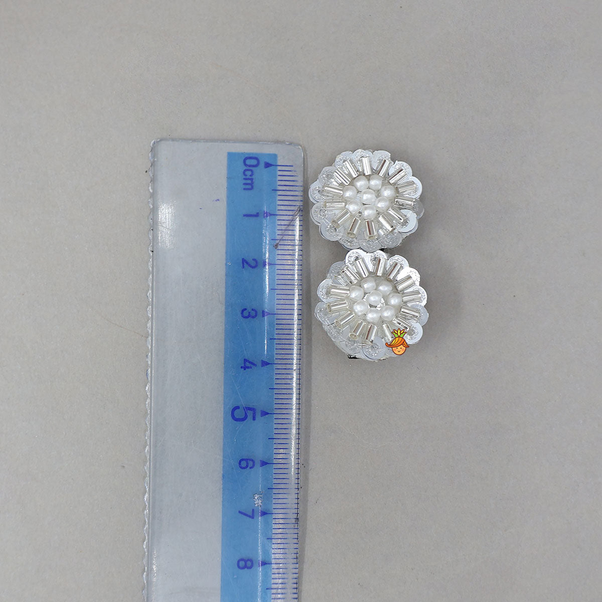 Sequined Hair Clips - Set Of 4