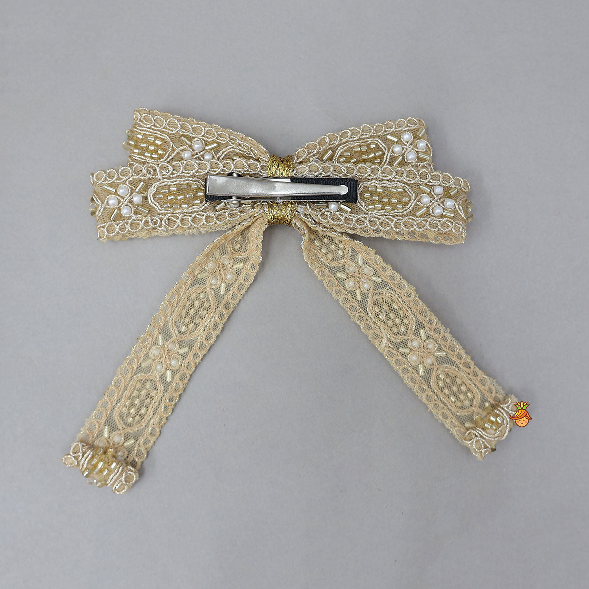 Embellished Cut Dana Bow Hair Clip