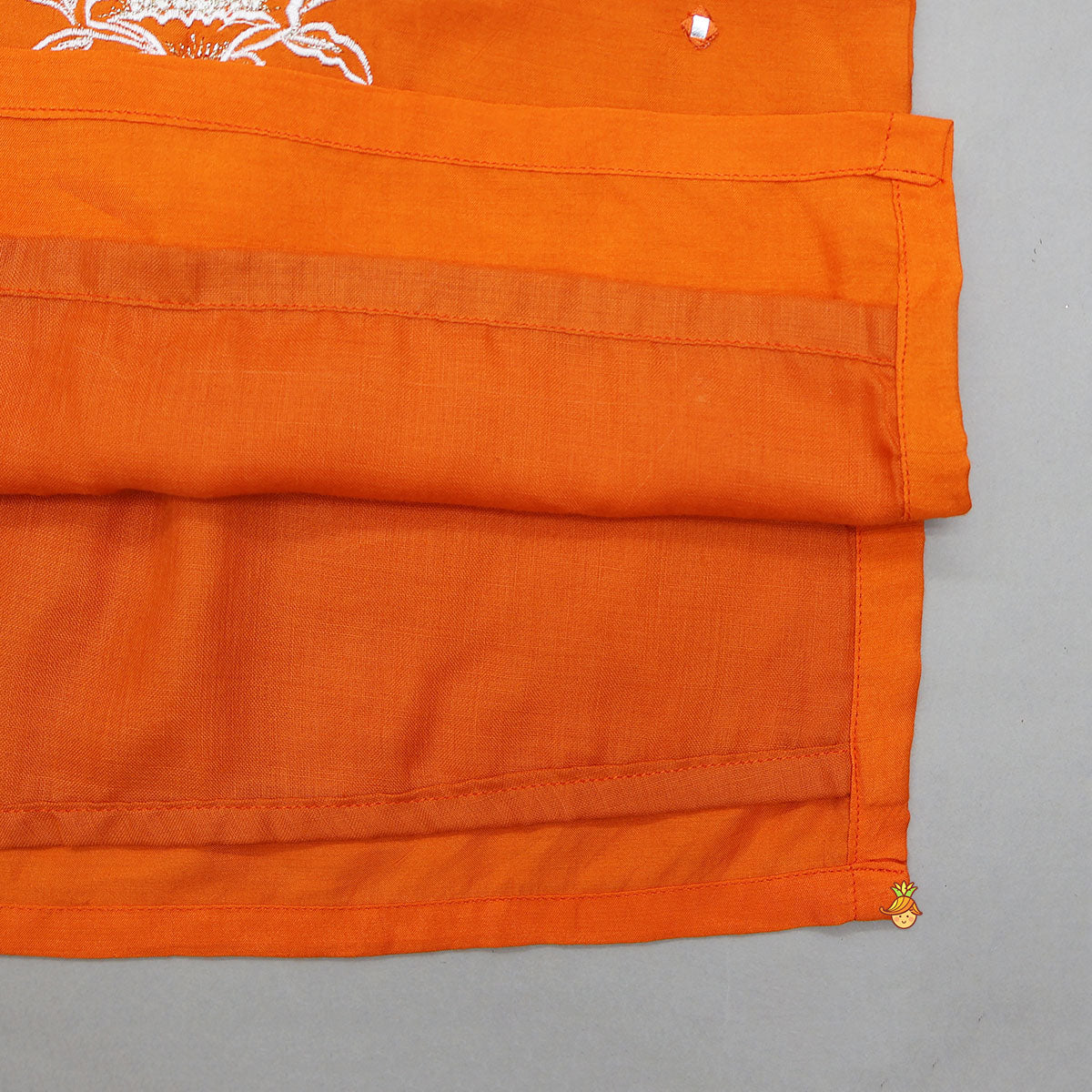 Pre Order: Faux Mirror Work Ethnic Kurta And Pyjama