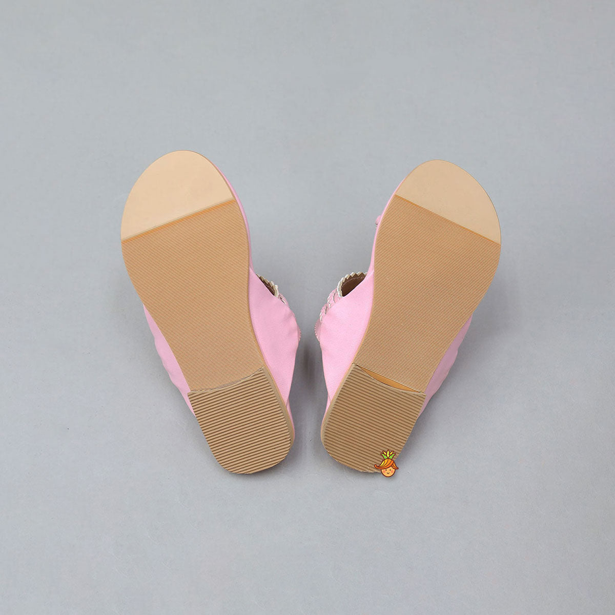 Intricately Braided Kolhapuri Flats