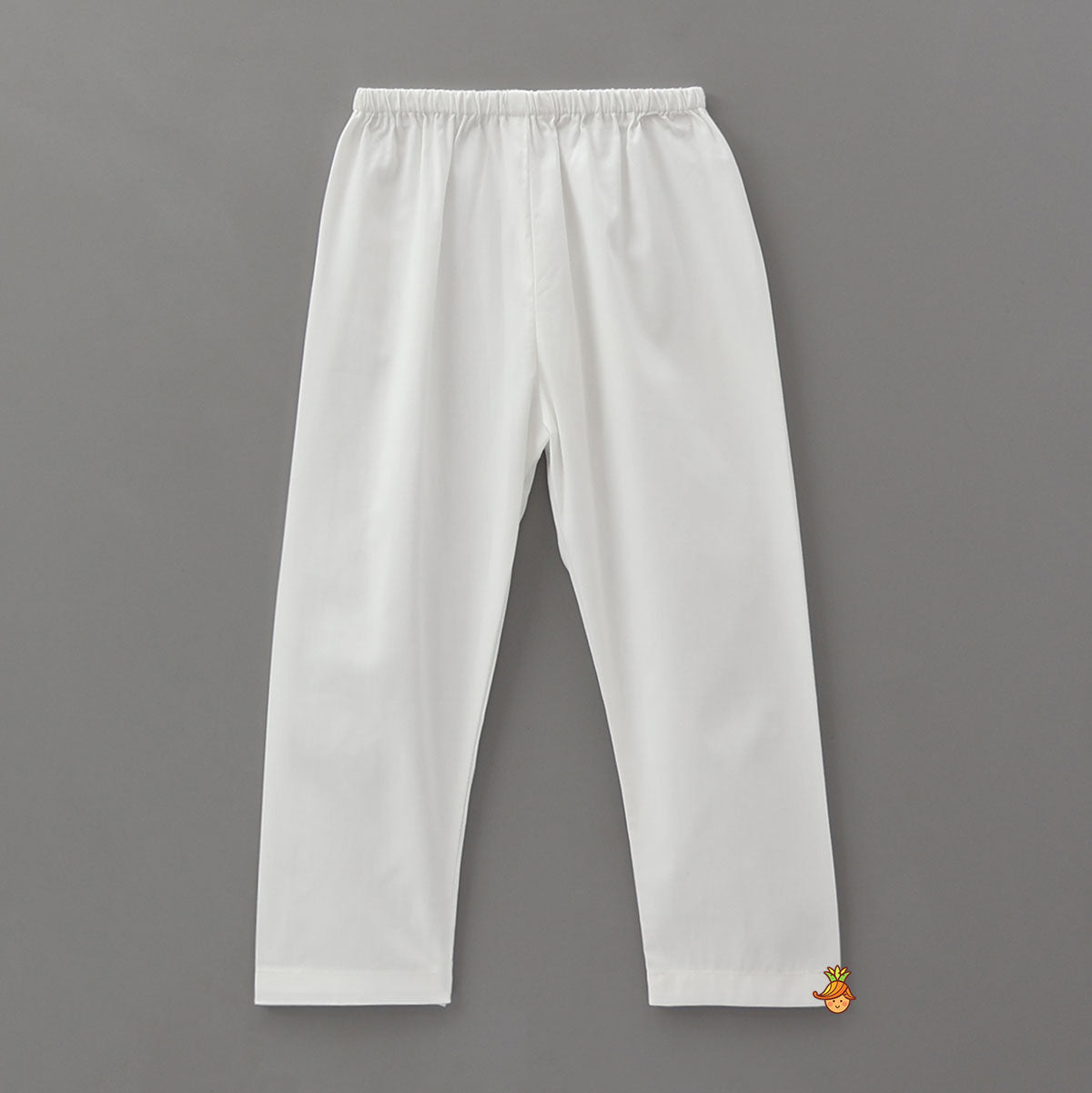 Thread Work Cotton Kurta And Pyjama