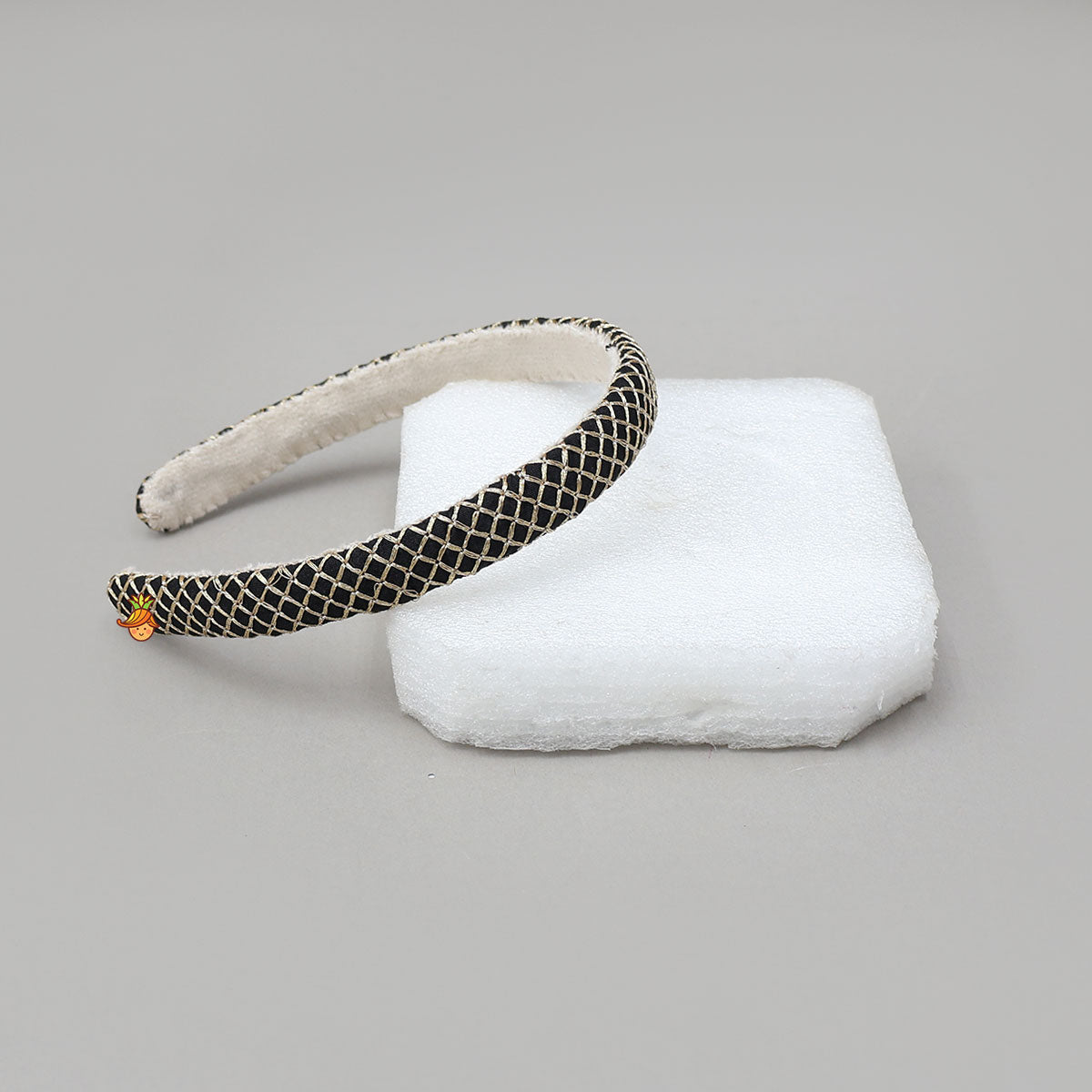 Criss-Cross Embroidered Hair Band